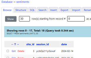 Cloudflare D1 table browsing