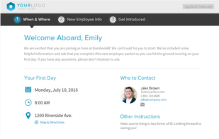bambooHR screenshot 3
