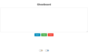 Ghostboard Text Sharing screenshot 1
