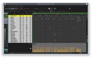 MusE Sequencer screenshot 3