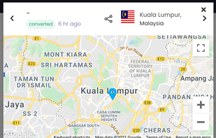 Lead Insights to the country where the prospects come from. Perfect for global sales teams. 