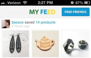 Wanelo screenshot 1