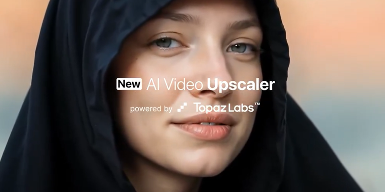 Topaz AI Video Upscaler & Enhancer now in Freepik AI Suite image