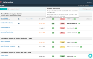 Datamolino screenshot 1