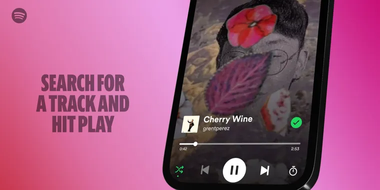 Free Spotify users can finally search and play specific songs on-demand image