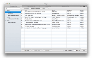 SQLight screenshot 1
