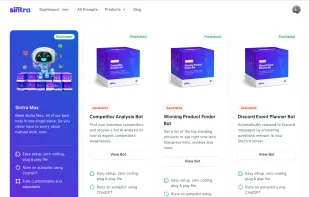 Sintra AI screenshot 1