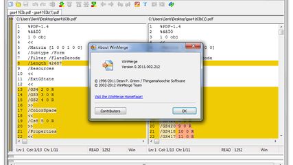 WinMerge 2011 screenshot 1