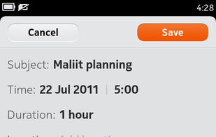 Maliit Virtual On-screen Keyboard screenshot 1