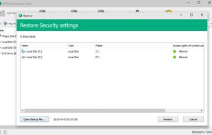 NTFS Permissions Tools screenshot 1