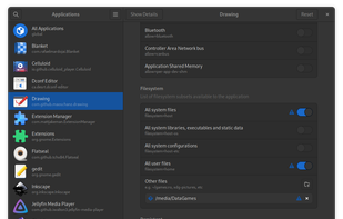 Dark theme. And allow access to "Other files" or folders.