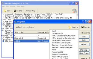 wReplace screenshot 1