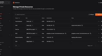 Pangolin 1.13.0: secure private network access with new networking model image