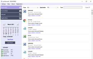 pcInformant - Keystroke Logger