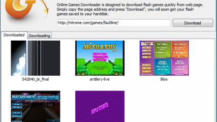 Online Games Downloader screenshot 1
