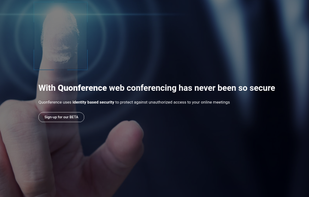 Quonference screenshot 1
