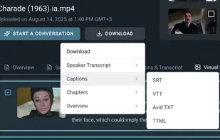 Valossa Assistant screenshot 2