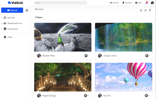 Video management on the Grid