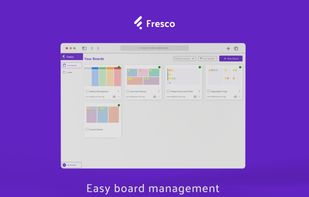 Fresco dashboard.