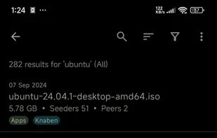 Different torrent actions