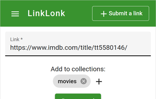 Submit a link to content you liked to recommend it to other users that liked your other recommendations.