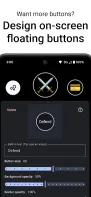 Whant more buttons ?
Design on-screen floating buttons