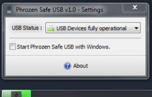 Phrozen Safe USB screenshot 1