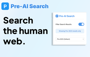 Pre-AI Search screenshot 1