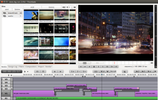 Flowblade screenshot 2