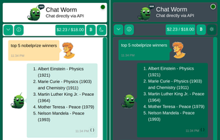 Chat Worm screenshot 1