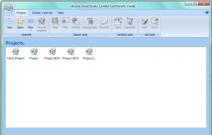Atomic Email Studio screenshot 1