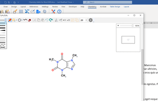 Chem4Word screenshot 3