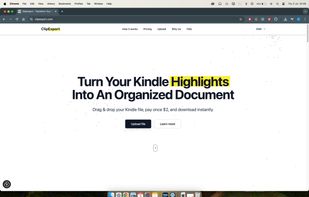 Landing page
