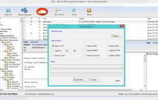 ATS OST to PST Converter screenshot 2