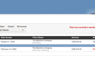 BambooINVOICE screenshot 2