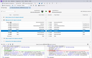 dbForge Schema Compare for SQL Server screenshot 1