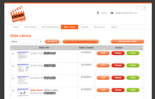 CrowdPresenter screenshot 2