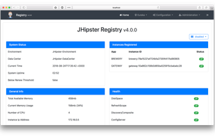 jHipster screenshot 1