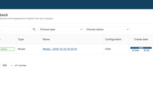 Hood - Modal Feedback