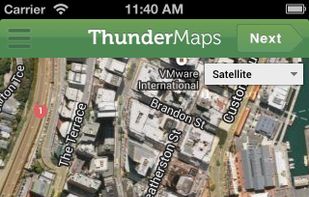 Making a geographic report 