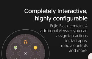 Pujie Black screenshot 1