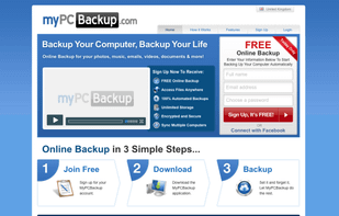 MyPCBackup screenshot 1