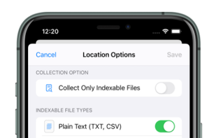 Search in Various File Types