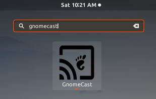 Gnomecast screenshot 1