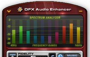 DFX Audio Enhancer screenshot 1