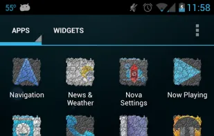Crumbled Icon Pack screenshot 1