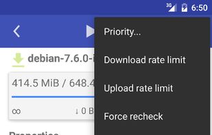 qBittorrent Controller screenshot 2