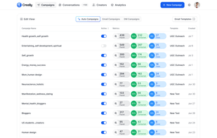 Creally screenshot 2