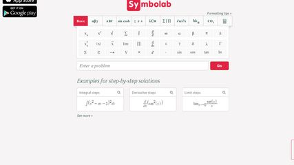 Symbolab Math Solver screenshot 1