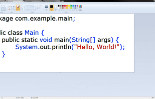 MS Paint IDE screenshot 3